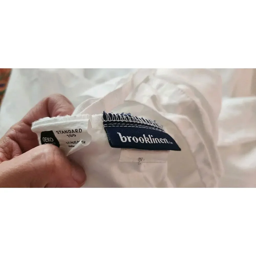 Brooklinen White Cotton King California King Duvet Cover